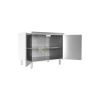 Worktop Cupboard With Hinged Door - 100CM From TECHNOSTEEL