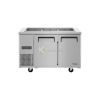 2 Door Salad Bench Refrigerator 120cm – 270L From PIOKIT 