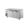 Stainless Steel 2 Doors Refrigerator Prep Table – 330 LT From PIOKIT 