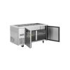 Stainless Steel 2 Doors Refrigerator Prep Table – 330 LT From PIOKIT 