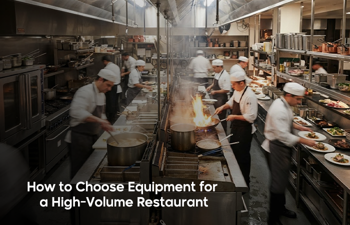 How to Choose Restaurant Equipment for High-Volume Operations