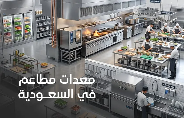  معدات مطاعم في السعودية: دليلك لاختيار تجهيزات المطاعم التجارية