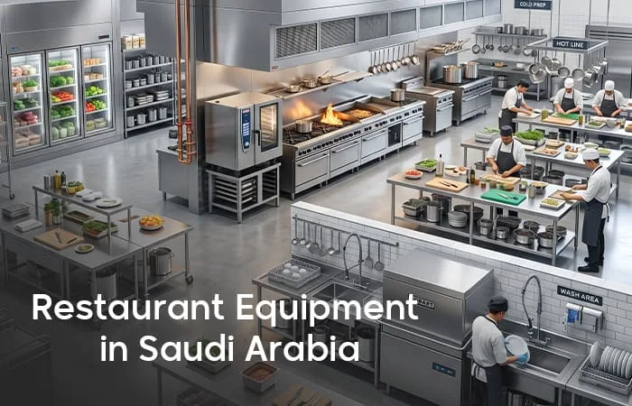 Commercial restaurant equipment in Saudi Arabia
