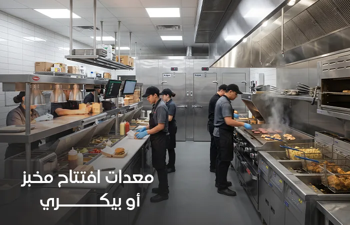 معدات مخبز وبيكري: التجهيزات الأساسية للإنتاج اليومي