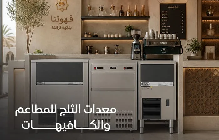 معدات الثلج للمطاعم والكافيهات