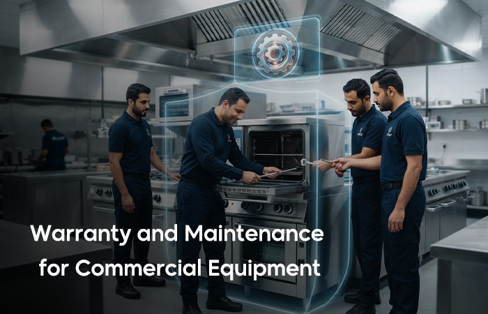 Commercial kitchen equipment warranty and maintenance guide