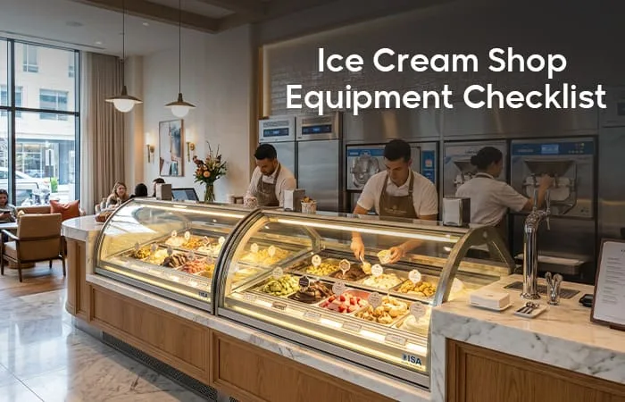 Ice Cream Shop Equipment: Freezing, Display, and Preparation