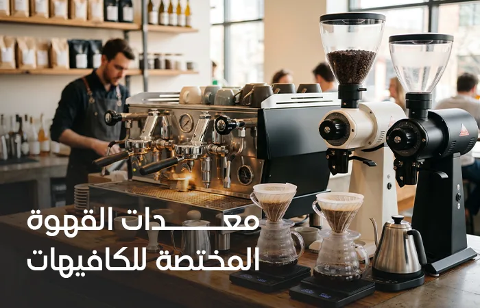 معدات القهوة المختصة للمقاهي والكافيهات في السعودية