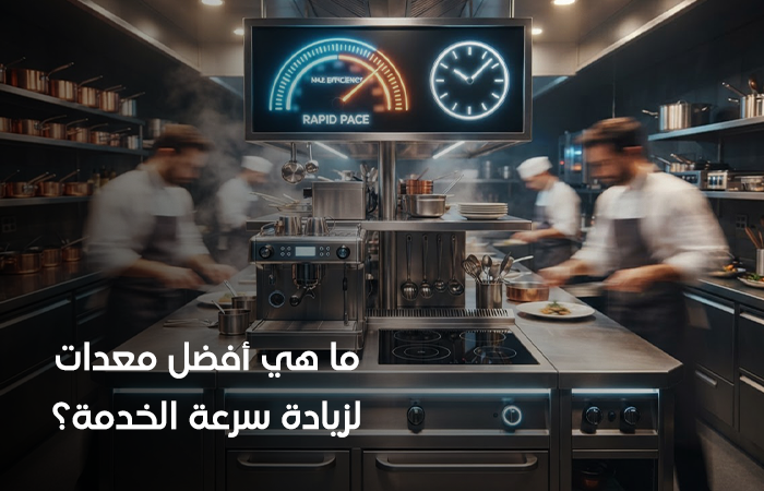 معدات المطاعم التي تحسّن سرعة الخدمة ومسار عمل المطبخ