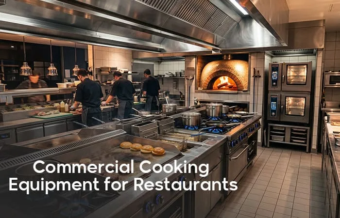 Commercial cooking equipment for restaurants and professional kitchens