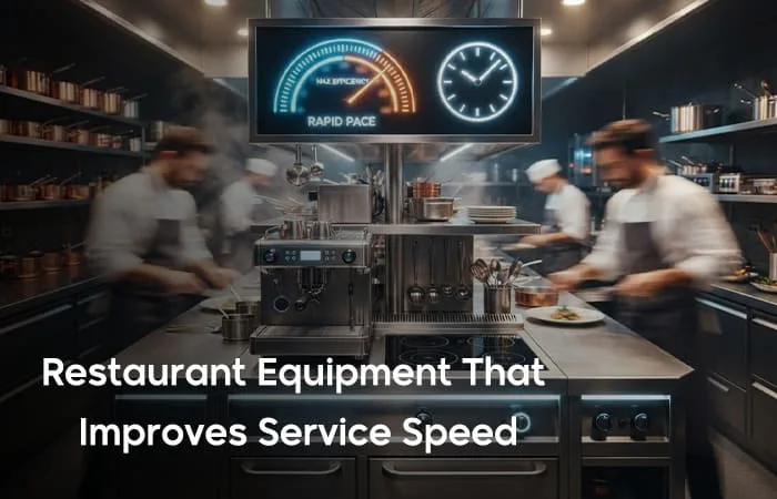 Restaurant equipment that improves service speed and kitchen workflow
