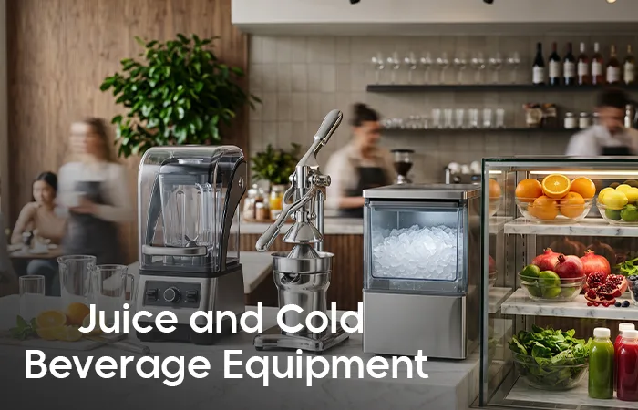 Juice and Cold Beverage Equipment for Cafes and Juice Bars